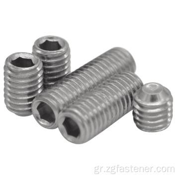 A2-70 DIN 916 SCRES COCAVE POINT GASSENER